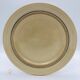 6 flat plates with a fine decoration of blue and gold borders.