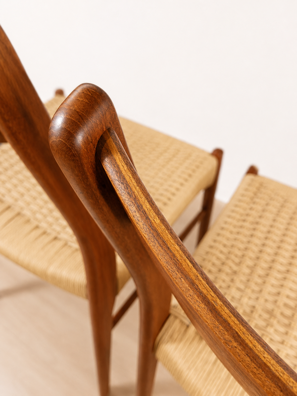 Chaises de salle à manger danoises par Arne Wahl Iversen – Glyngøre
