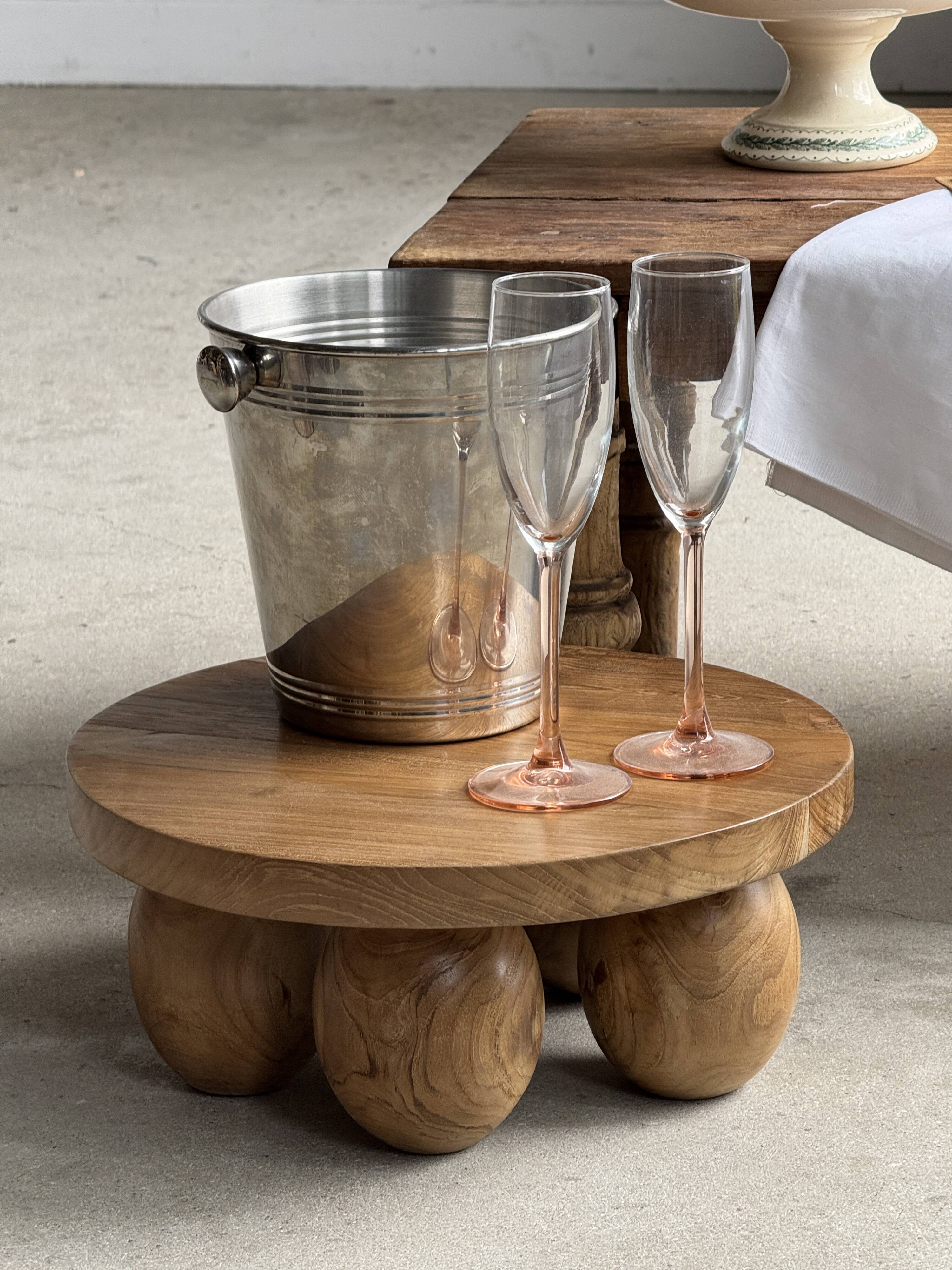Silver-plated champagne bucket H19 D19