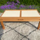 Table basse par Bernard Vuarnesson pour Bellato