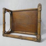 rattan bedside table