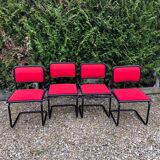 4 B34 chairs by Marcel Breuer