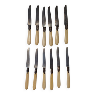 12 antique knives
