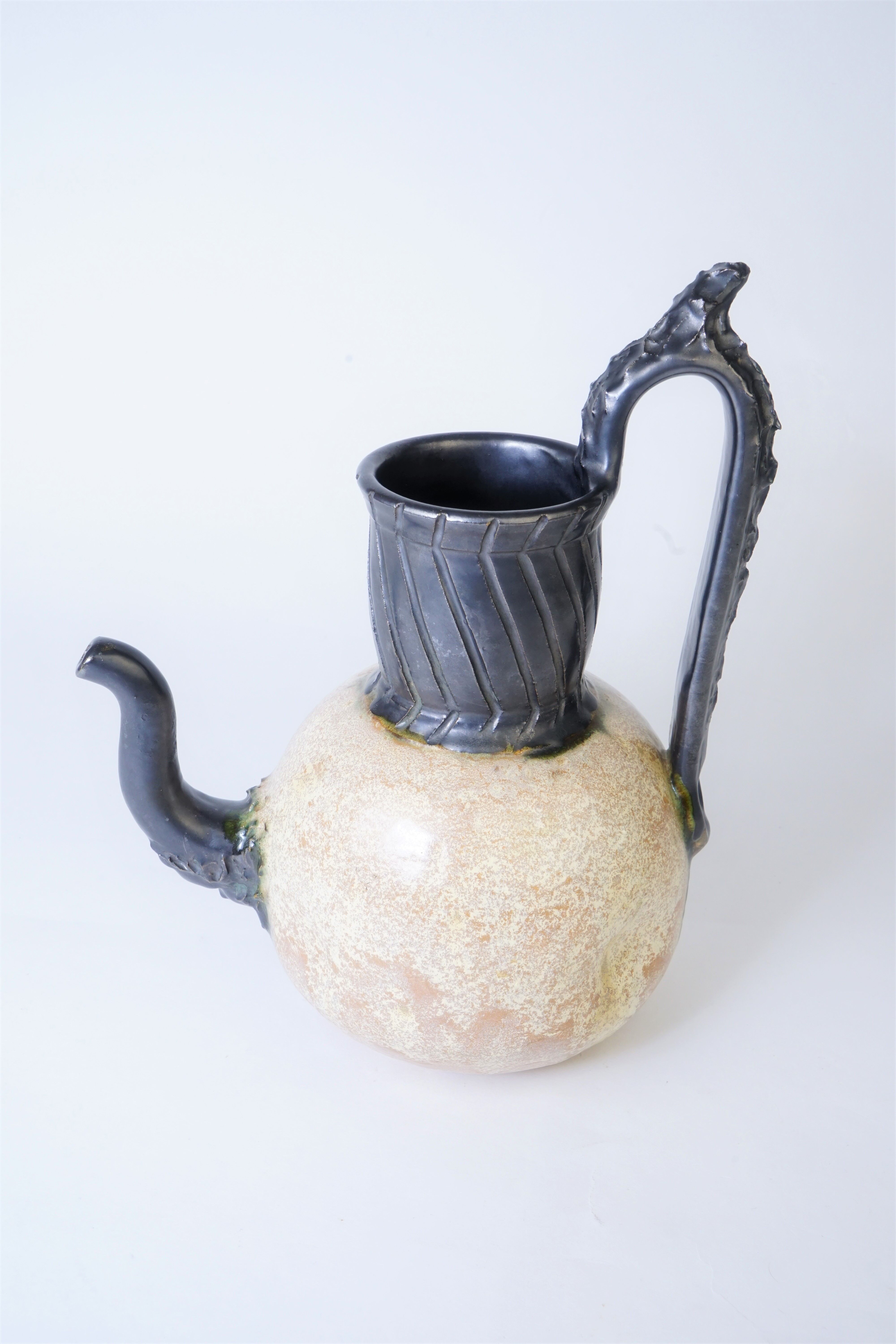 Sandstone pitcher, Sylvain Sttublet ( 1890 -1985 )