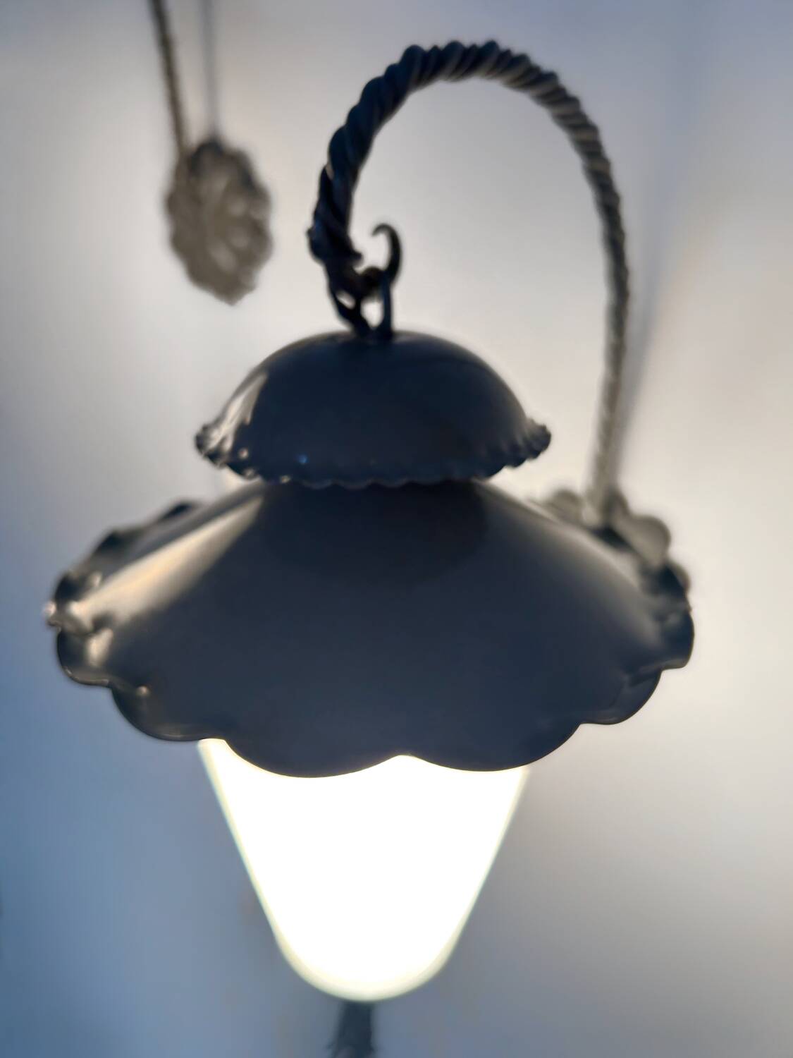 60s outdoor lanterns or wall lights (X2)