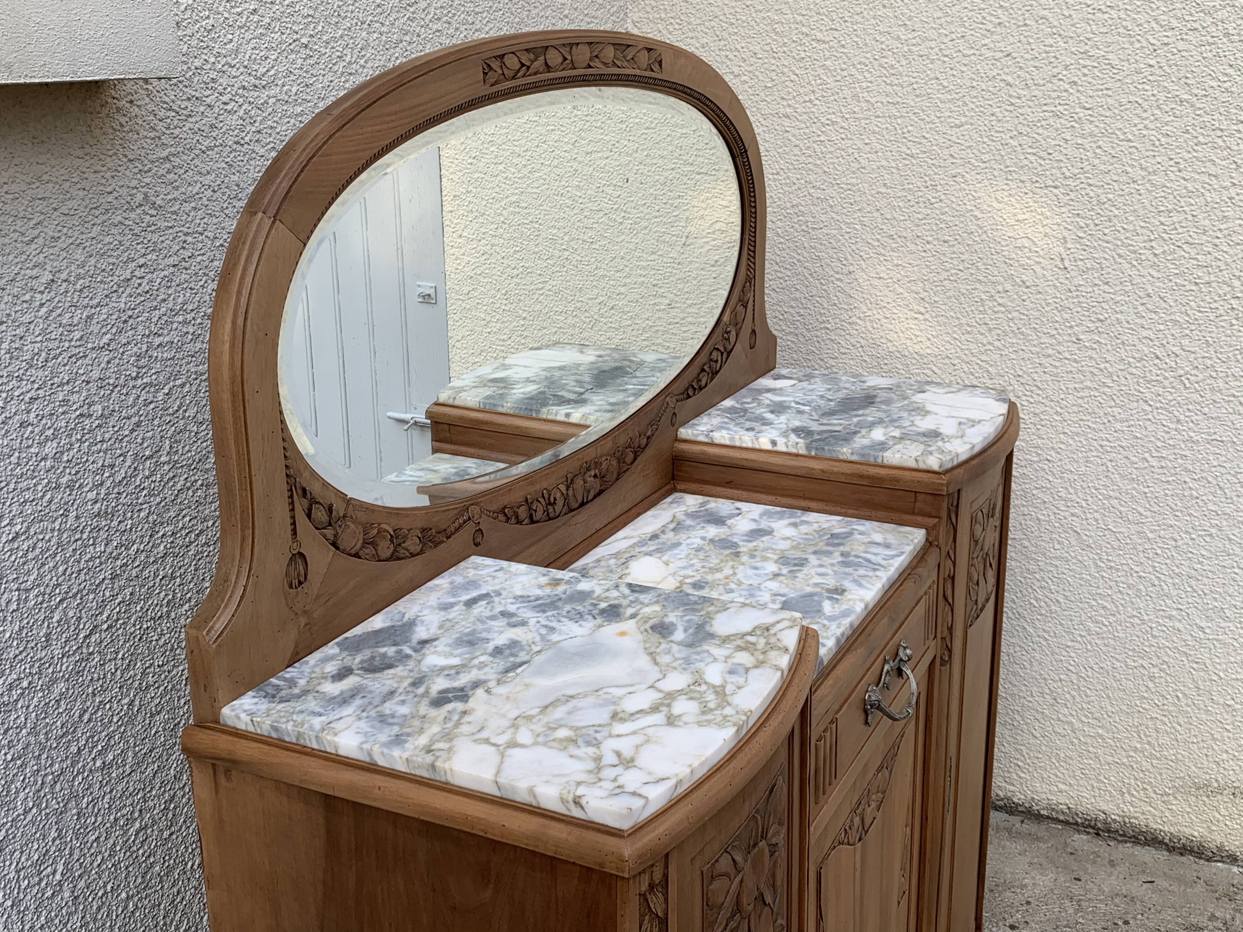 Art deco buffet walnut 1920
