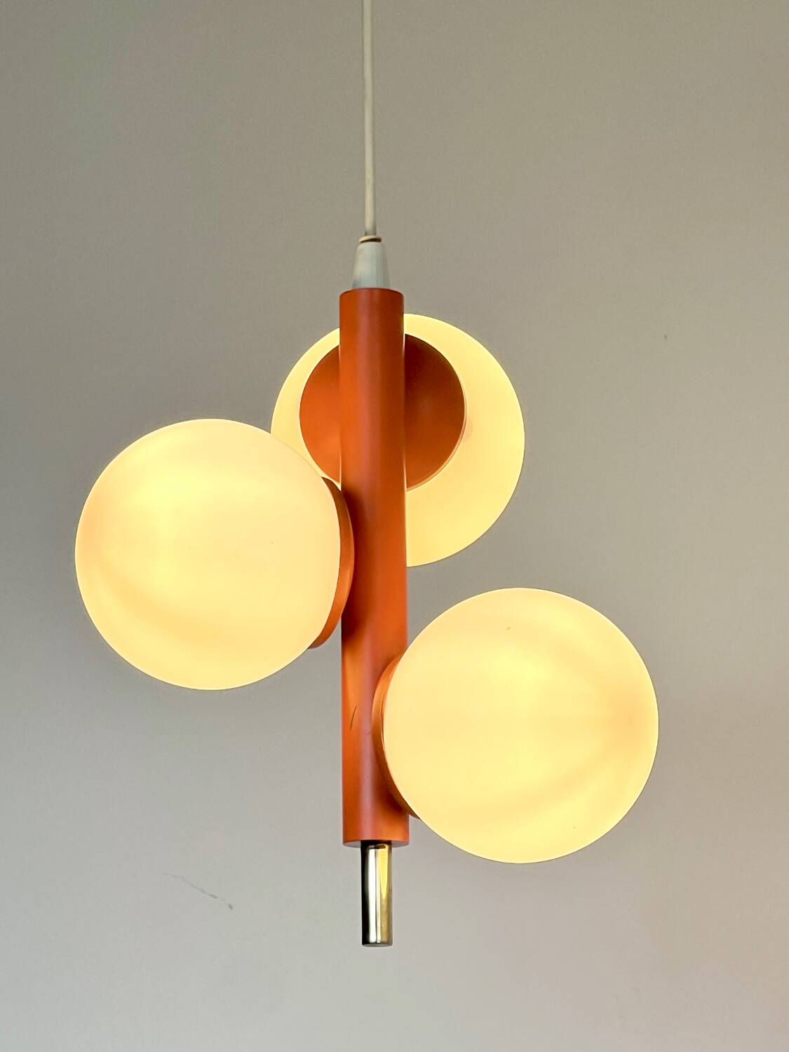 Sputnik pendant light designed by Richard Essig, 1970s