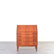 Mid-Century Danish Teak Secretary, 1960s.