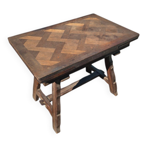 Table de repas extensible - rustique
