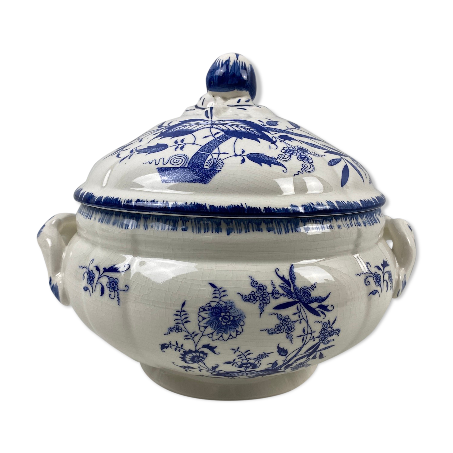 Soupière Lancaster Sarreguemines France