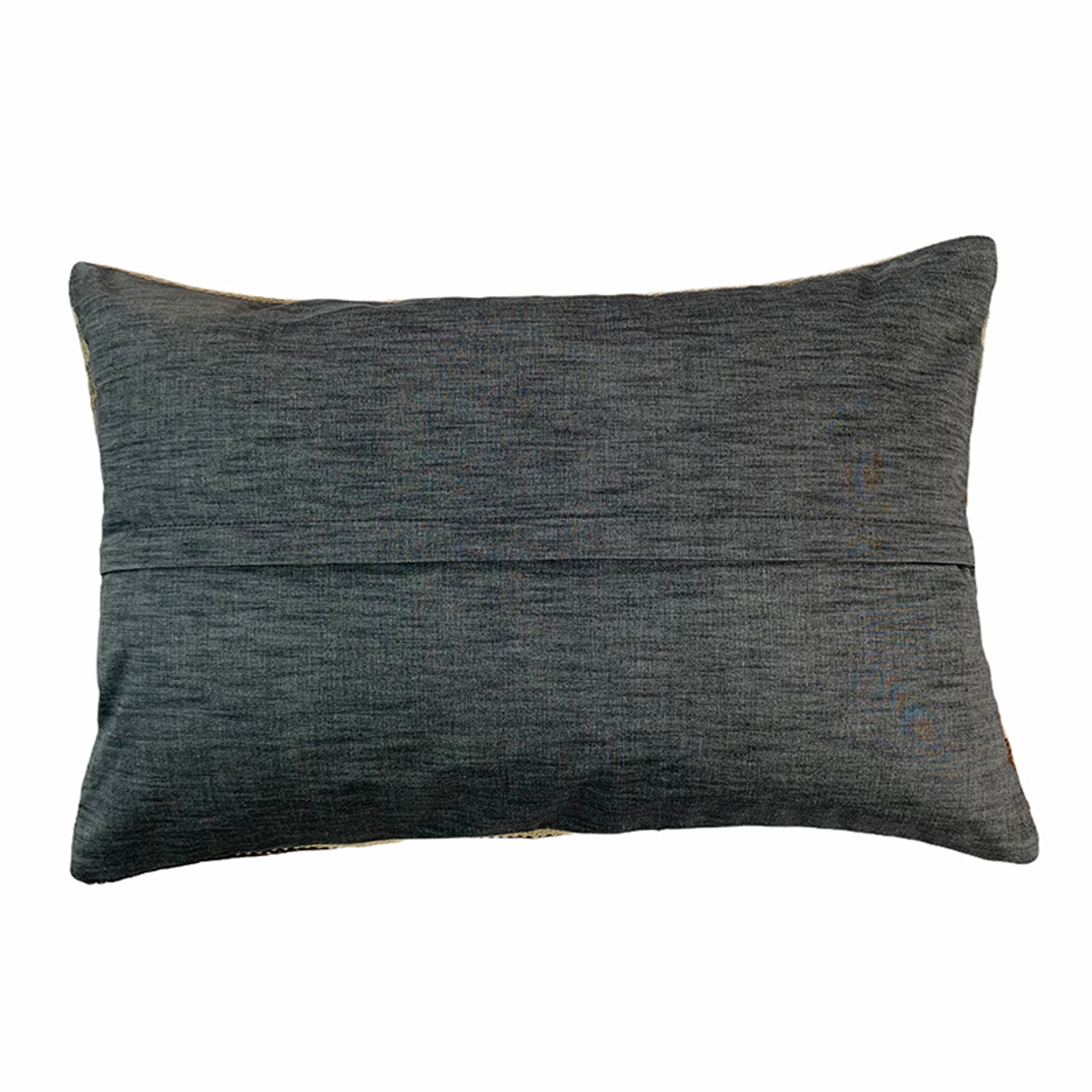 Vintage turkish handmade kilim cushion cover 40x60 cm