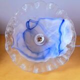 Murano blown glass jellyfish pendant light