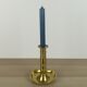 Brass pusher candle holder
