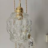 Suspension 3 transparent globes