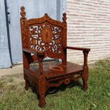 Anglo-Indian Armchair - 19th Century