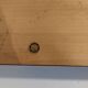Wall coat rack gilded brass and formica 1960 vintage