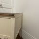 Chest of drawers with two drawers in wood