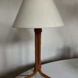 Living room lamp in braided rope 1950 Riviera