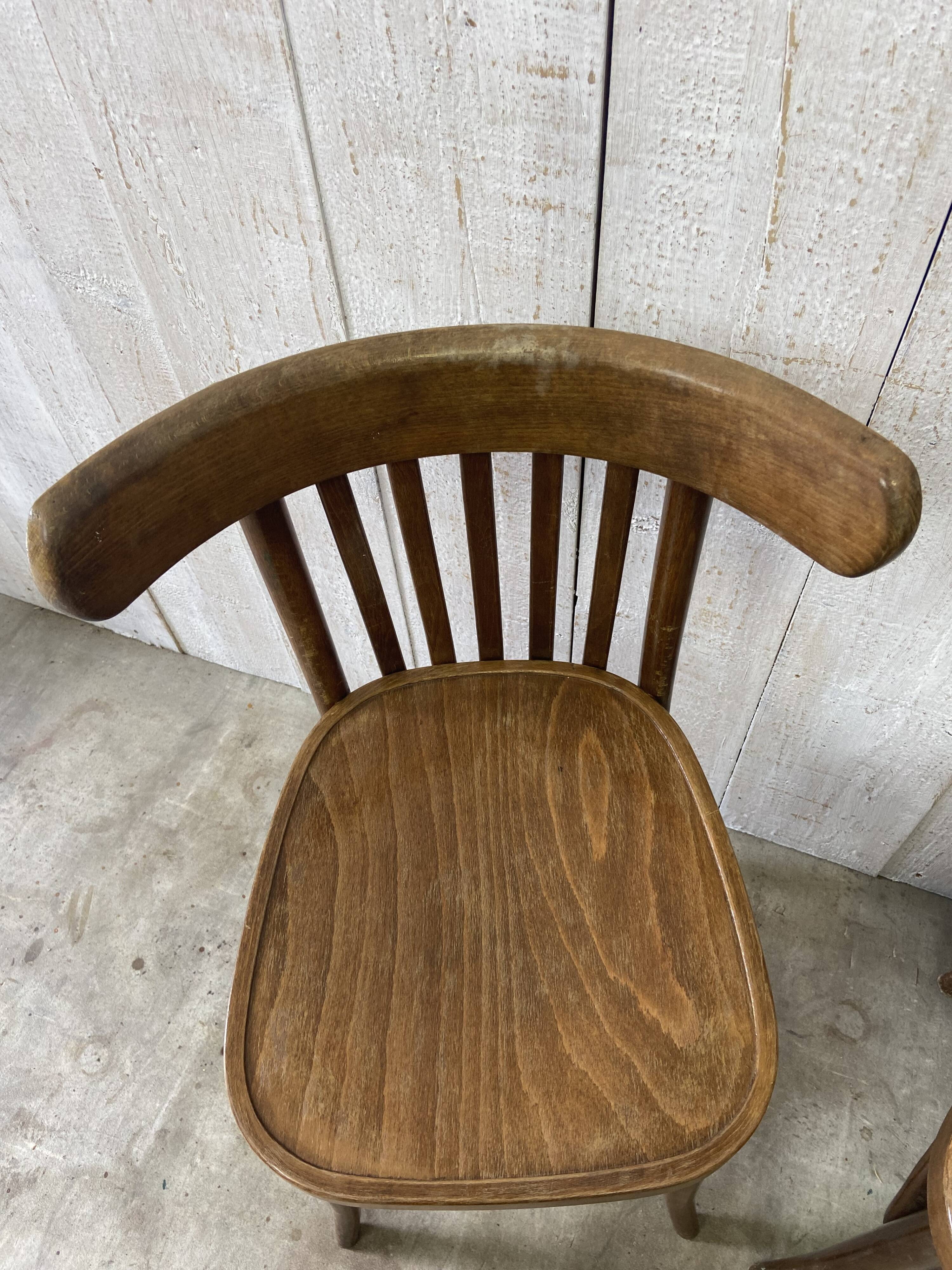Pair of bistro chairs