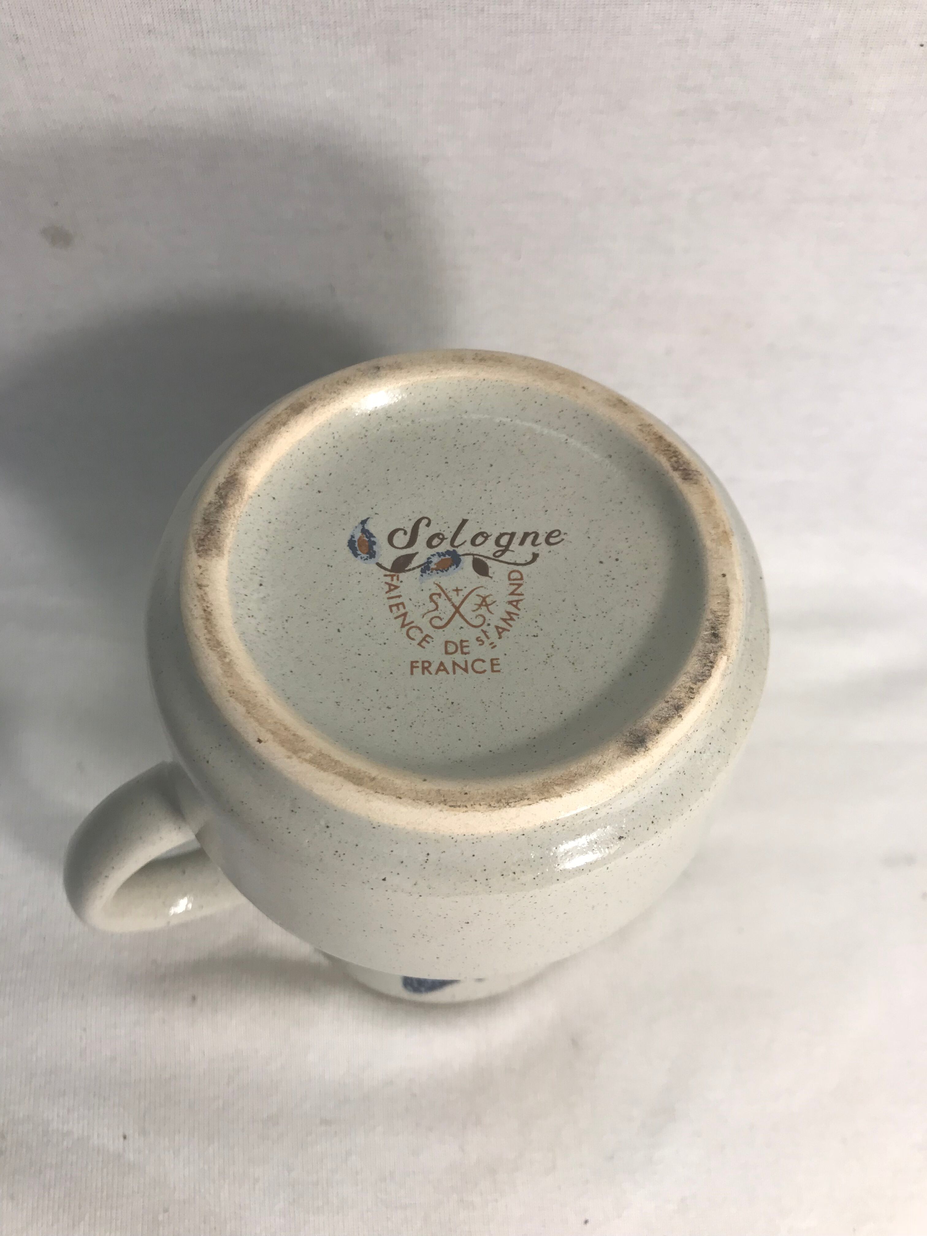 Former pitcher st amand model sologne France