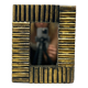 Art deco mirror in gilded wood