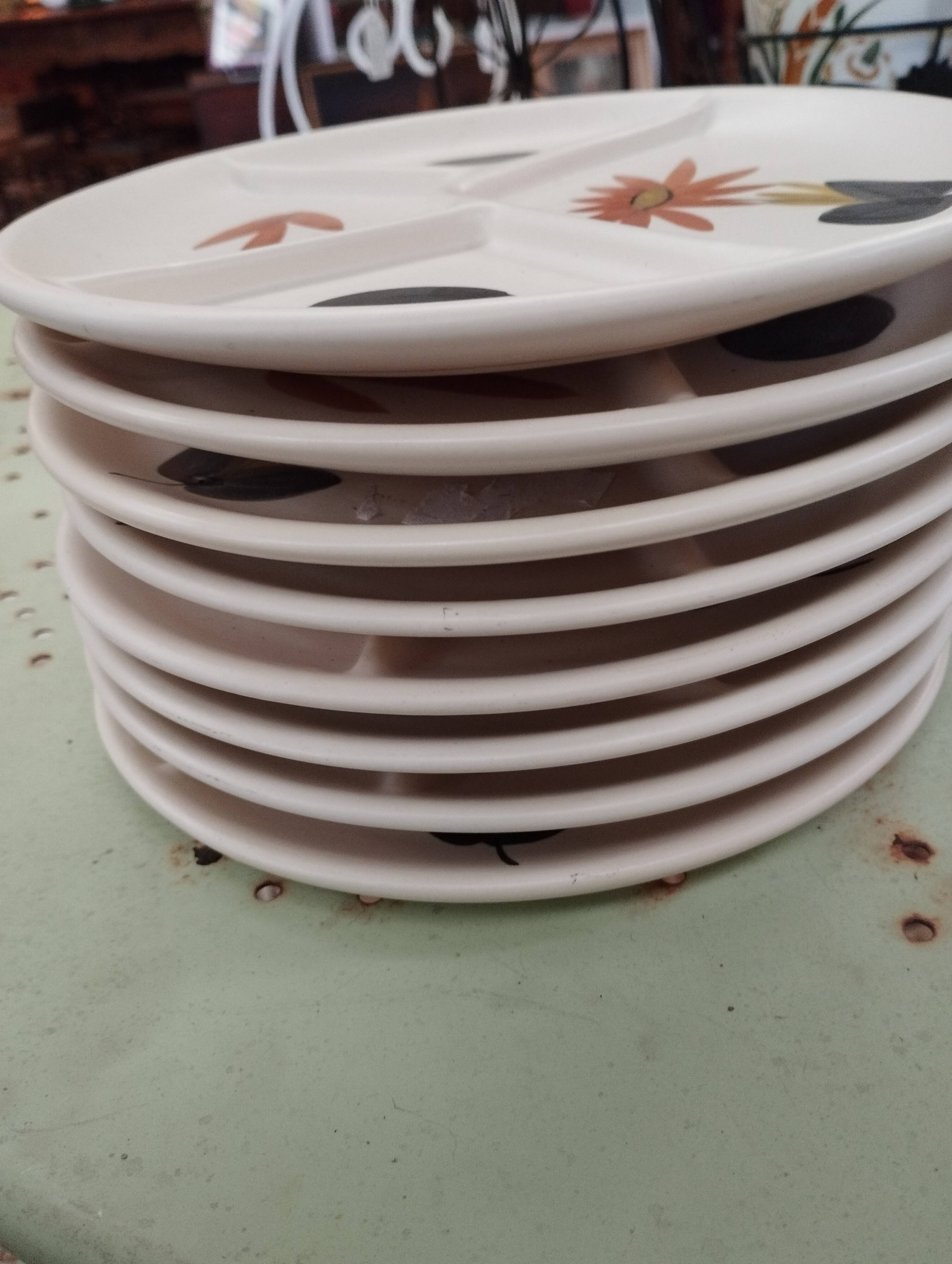 Assiettes poteries du Marais