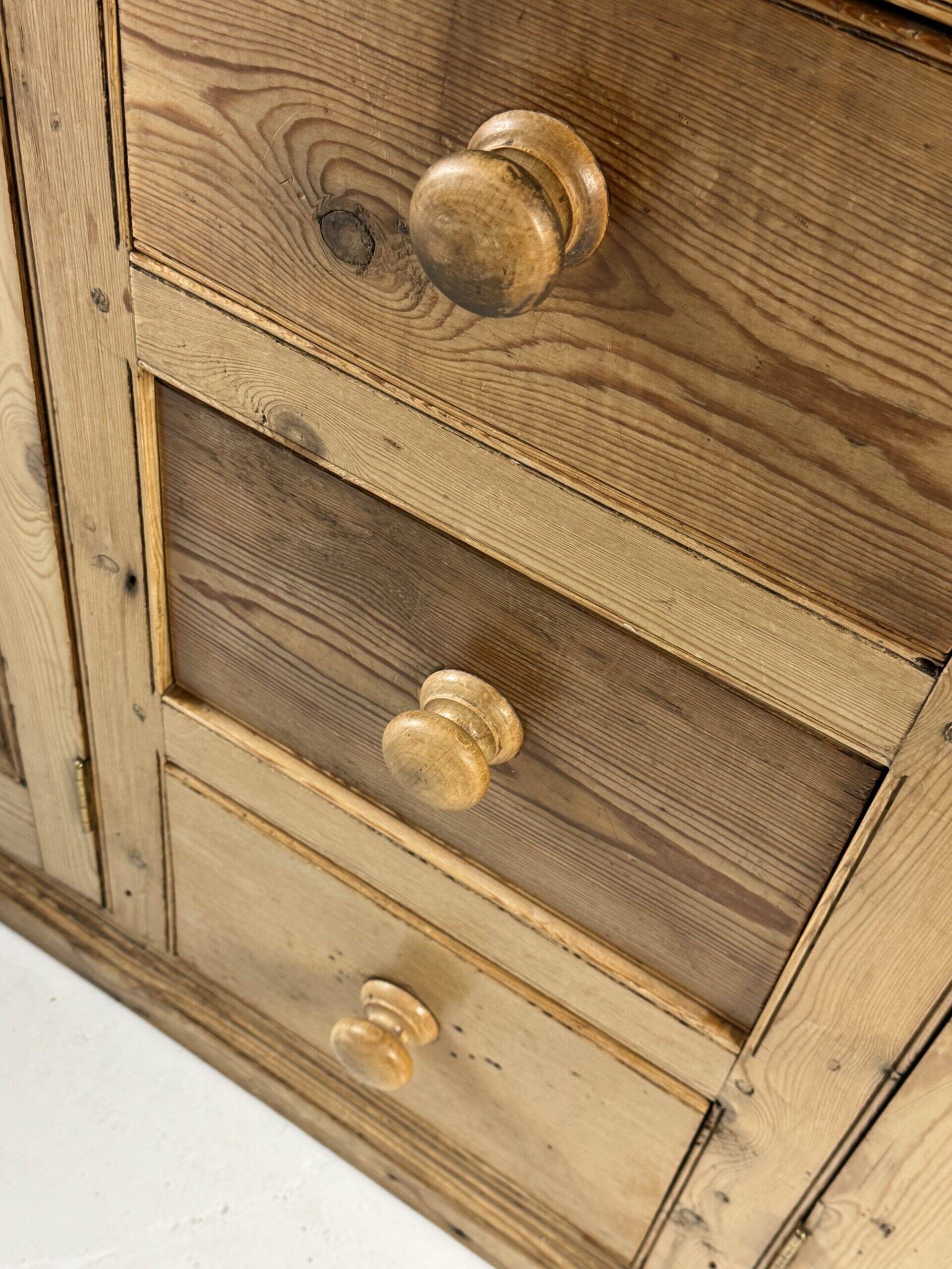 English pine sideboard 19th century