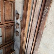 Interior doors with small panes, circa 1900