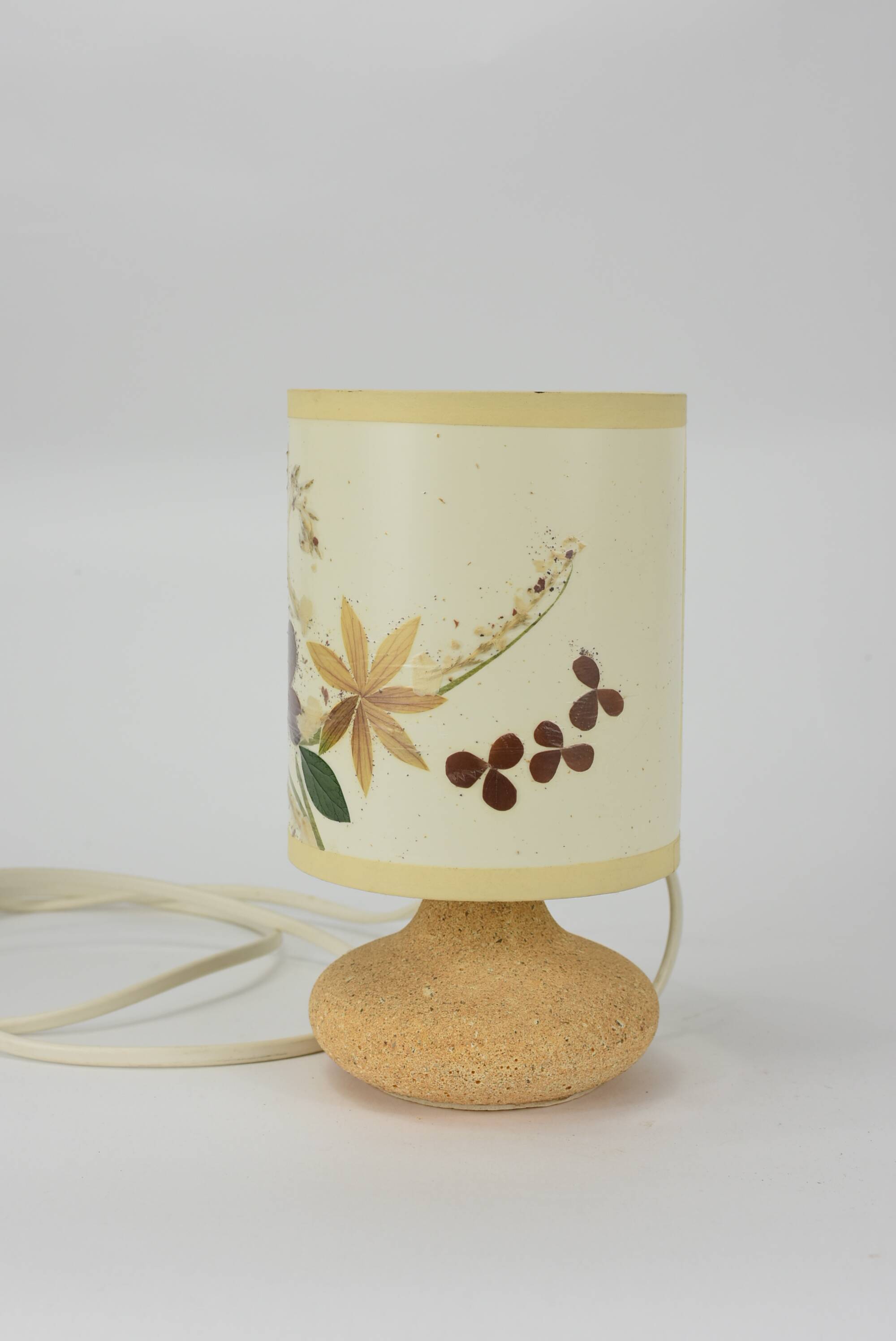 Small natural sandstone lamp