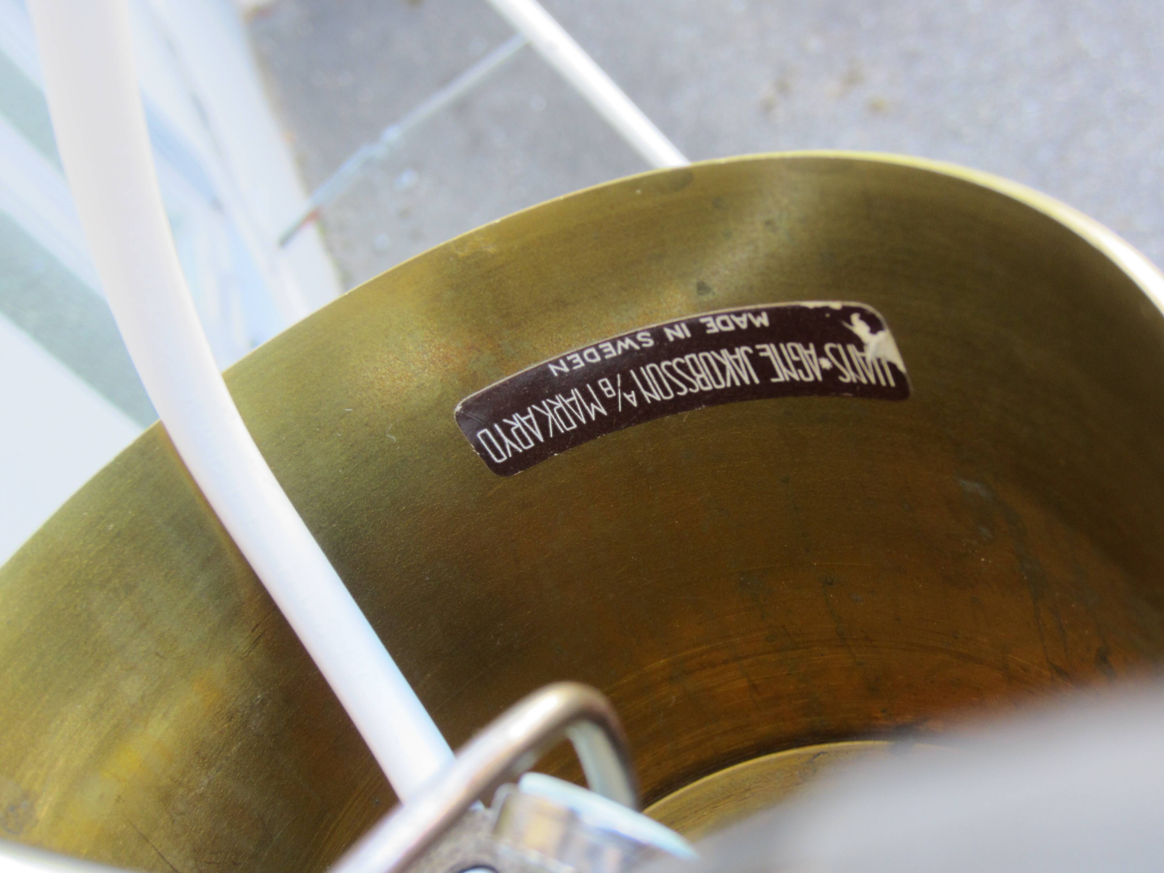 Scandinavian fringed pendant lamp model T-603 by Hans-Agne Jakobsson