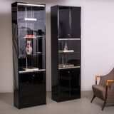 Set of Olinto book cases designed by Kazuhide Takahama for B&B Italia circa 1980