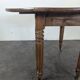Drop-leaf table in cherry wood