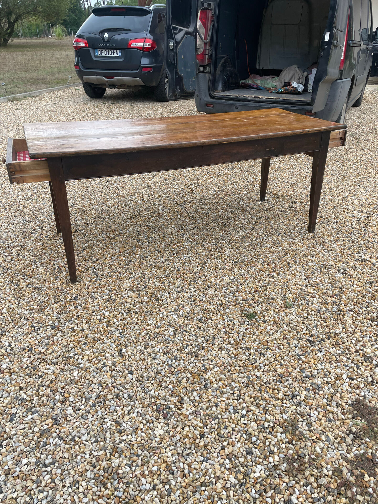 Table de campagne 