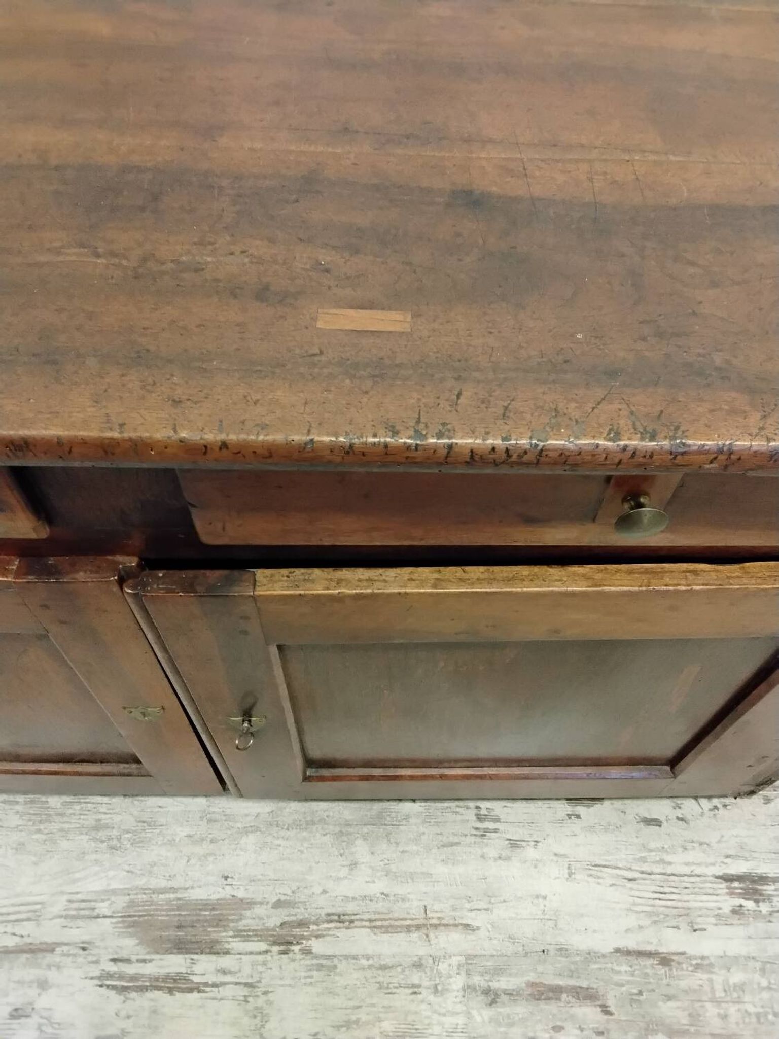Tradesman's piece of furniture, former haberdashery counter