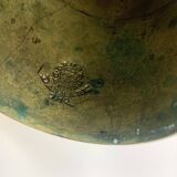 Pair of Scandinavian brass candle holders Jens Harald Quistgaard Dansk Design Denmark 1960-70