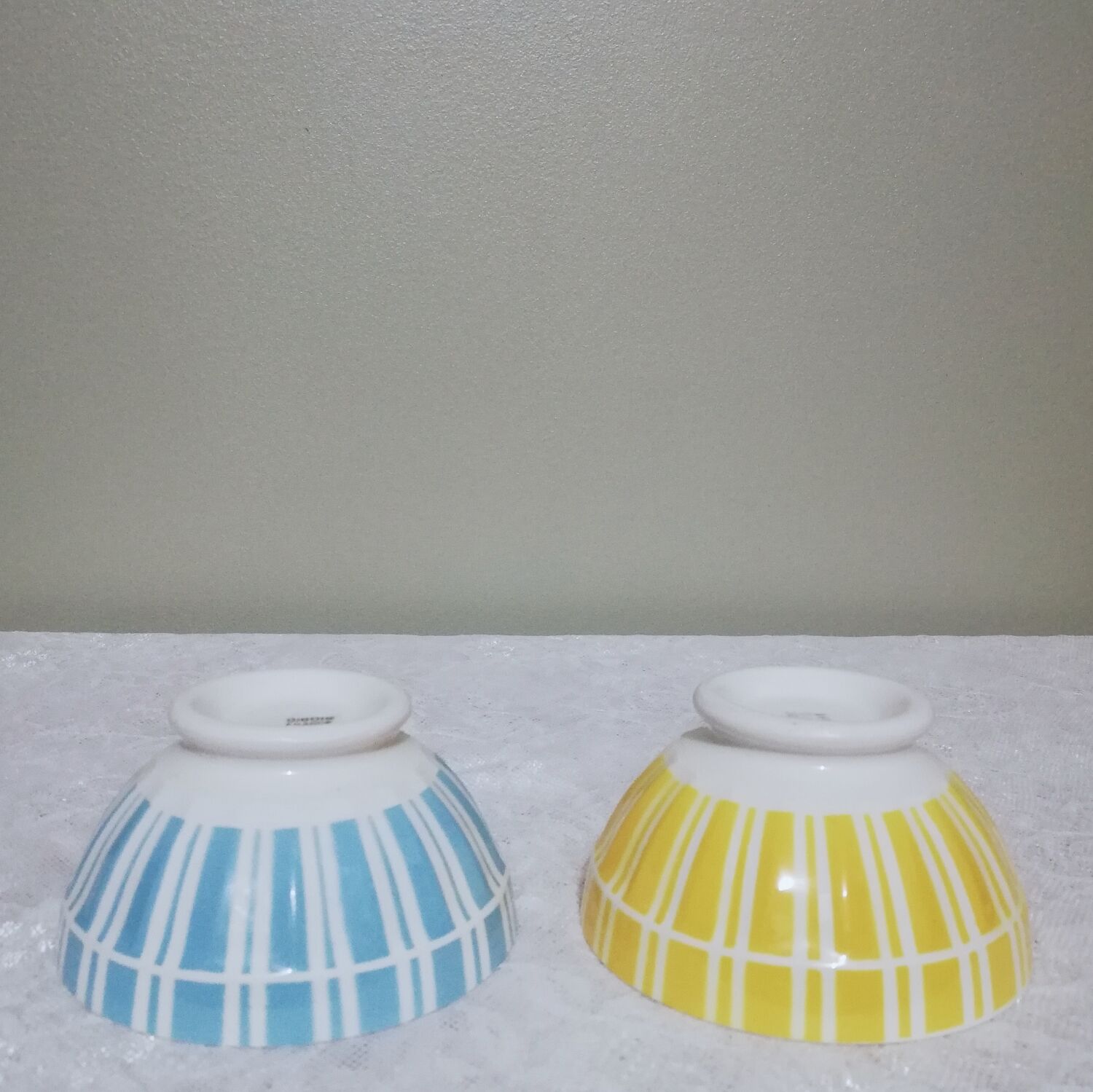Two bowls signed Digoin