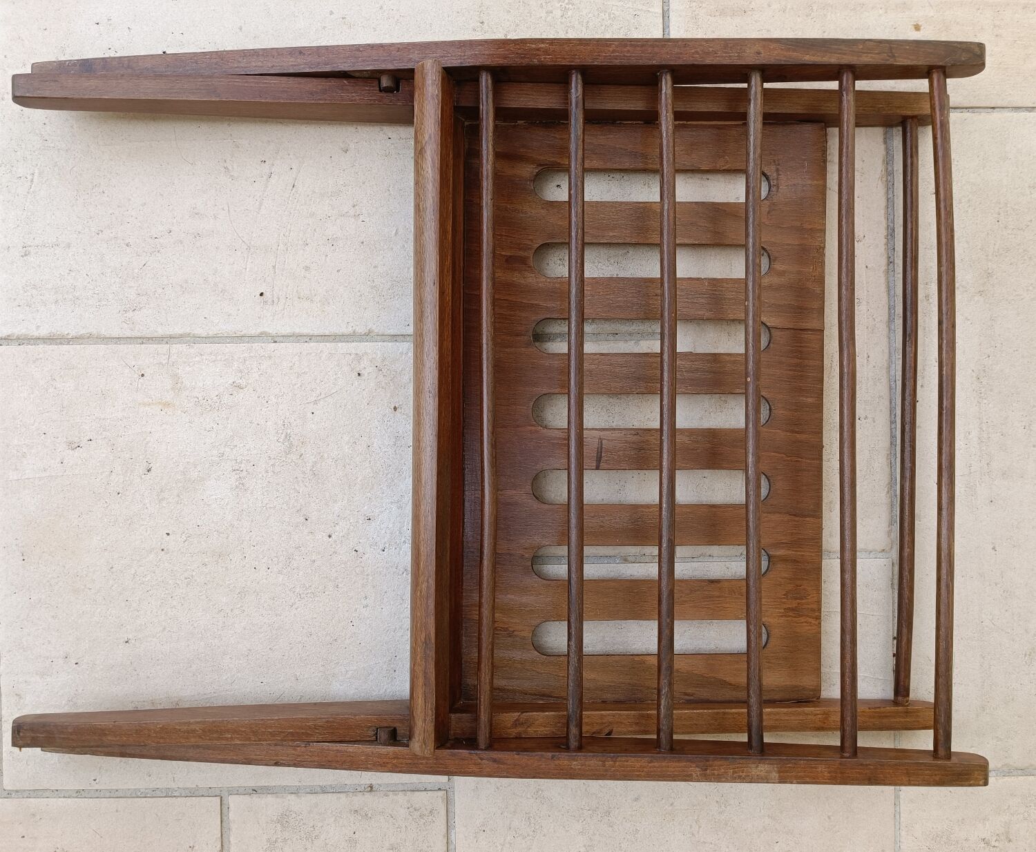 Scandinavian wooden magazine racks