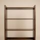 Vintage Wooden Desk and Wall Shelf Set with Rattan – Juncosa
