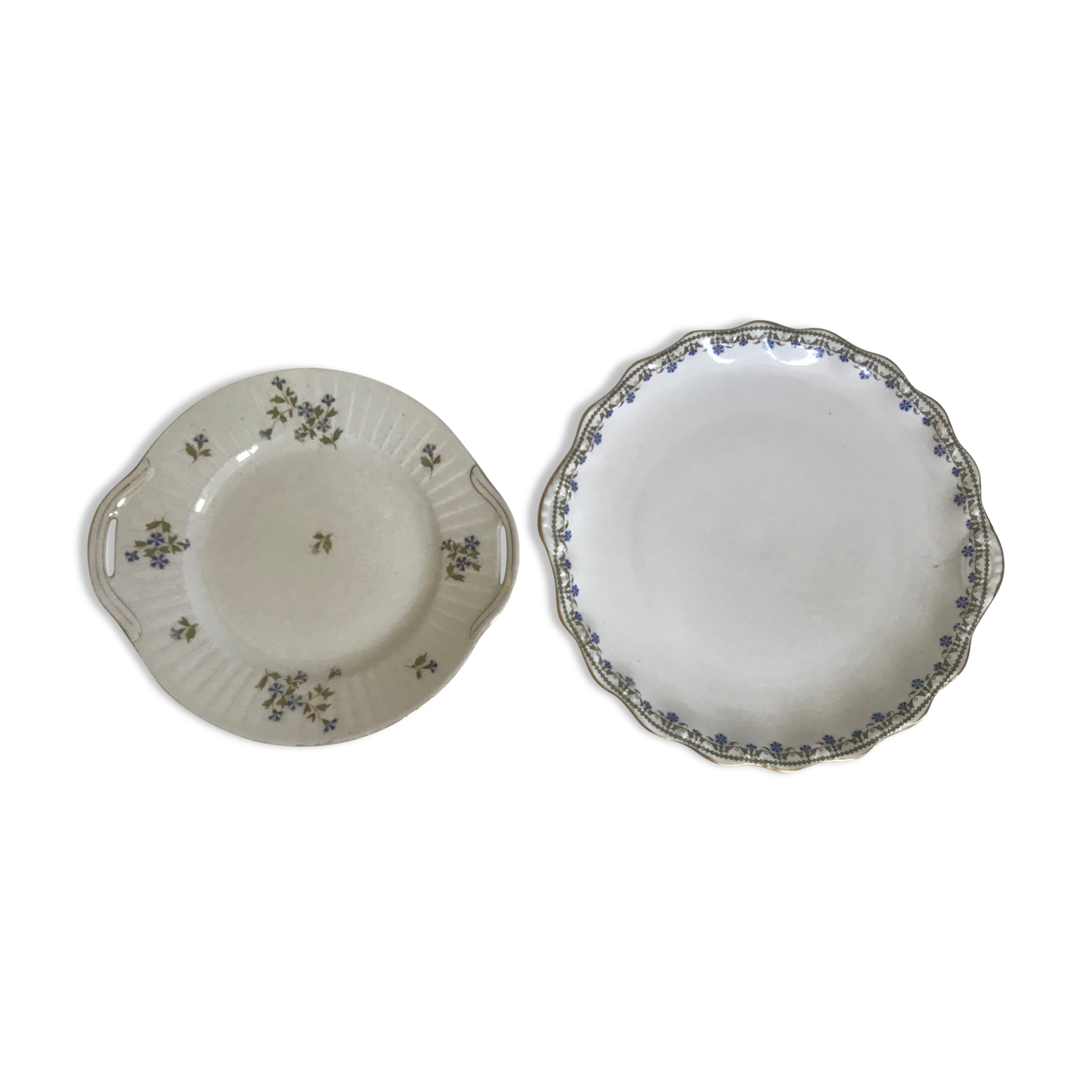 Plats assortis vintage