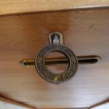 Vintage filing cabinet with roller shutter