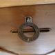 Vintage filing cabinet with roller shutter