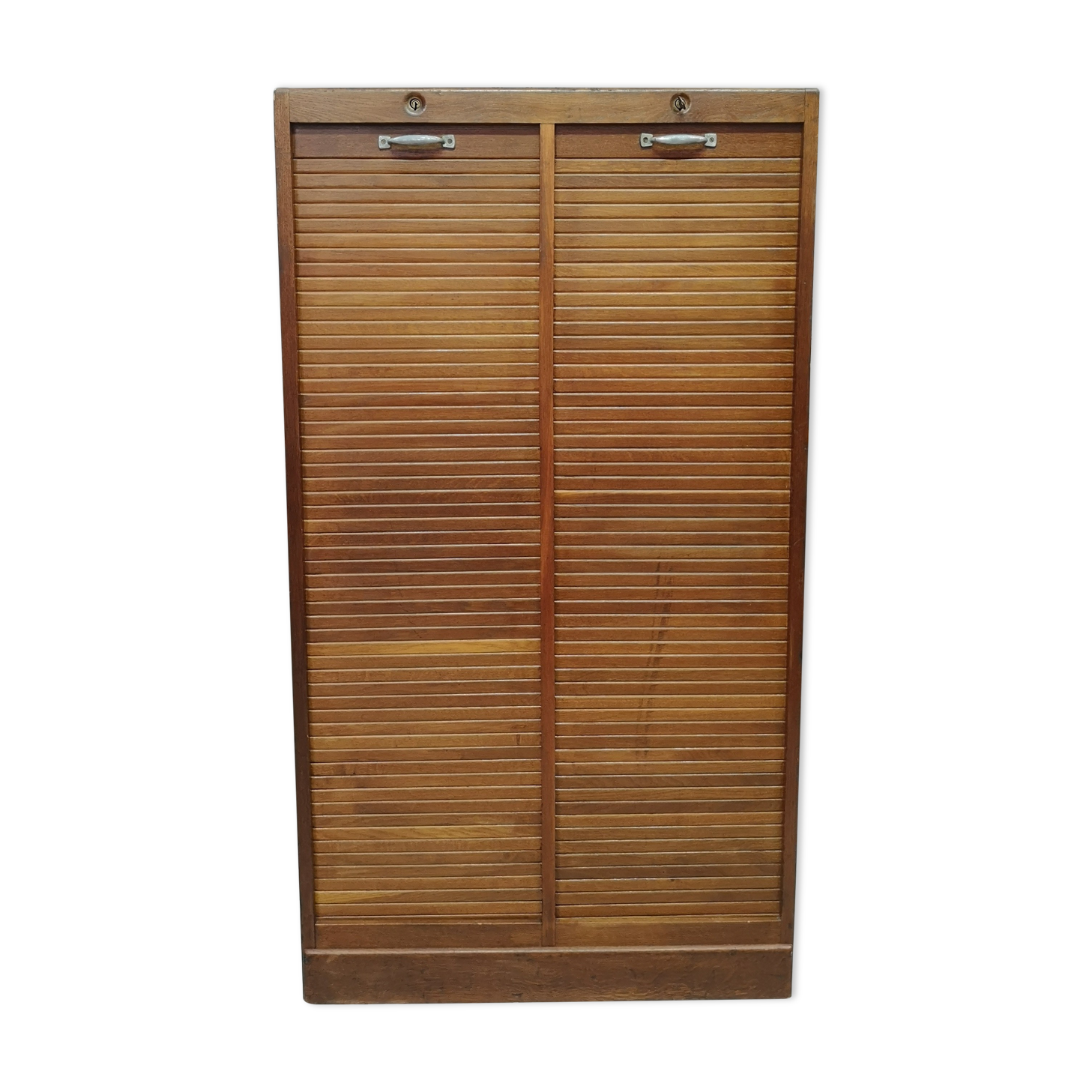 Double curtain binder cabinet 40s