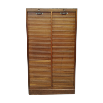 Double curtain binder cabinet 40s