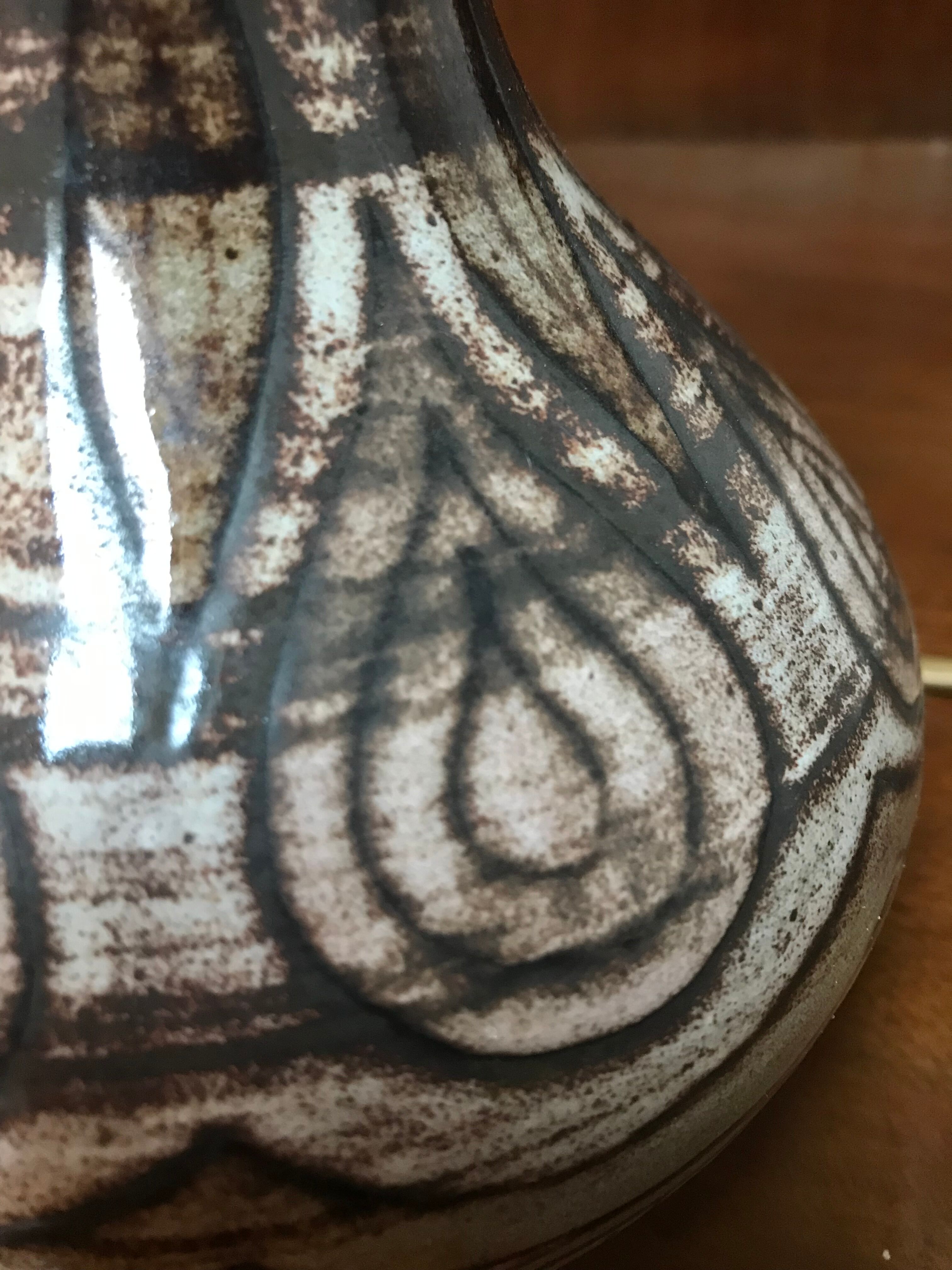 Ceramic lamp Vallauris