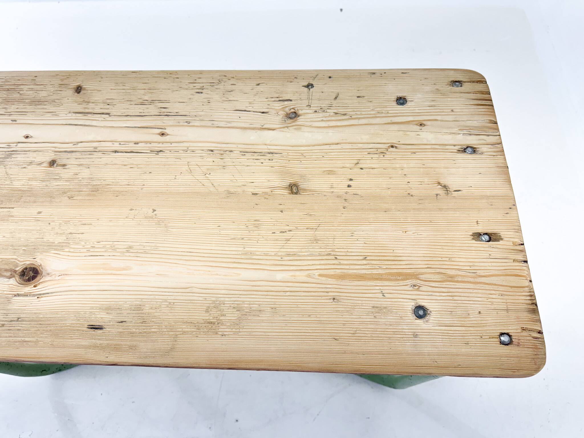 Vintage industrial console table or side table, czechoslovakia