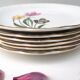 Lot 6 flat plates Digoin Sarreguemines