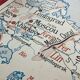 Rossignol school map, 1960s, USA/USSR