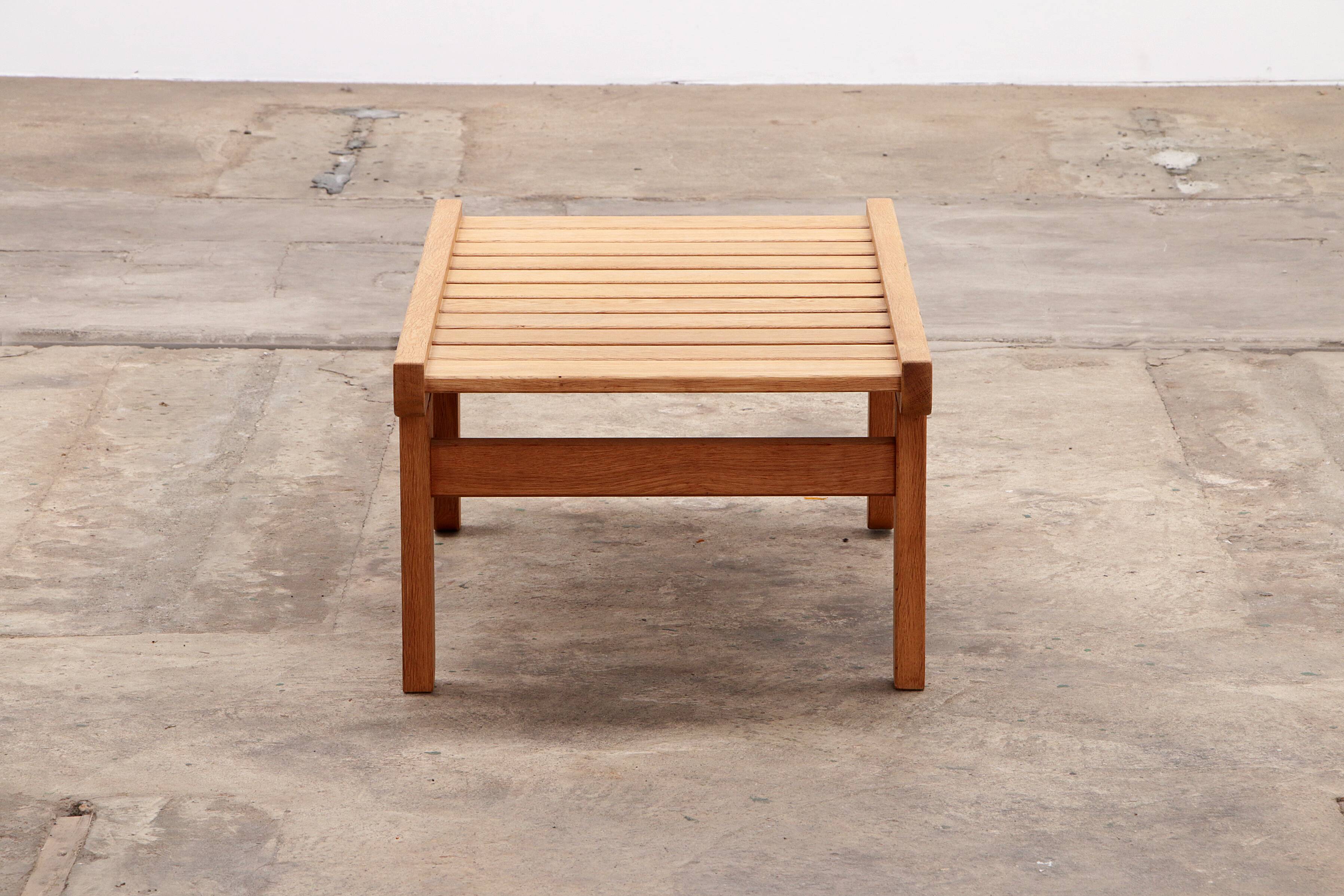 Bernt Petersen for Niels Eilersen bench made of oak, 1960