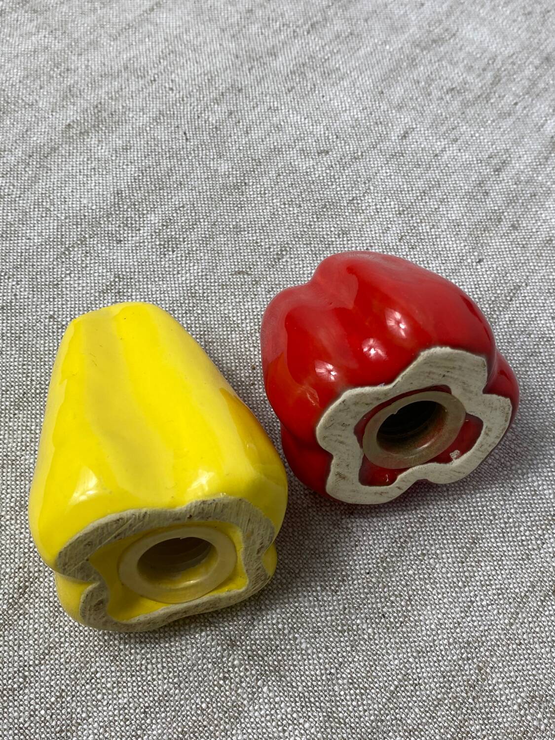 Ceramic salt and pepper shakers