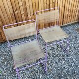 Set of 4 Vintage Spaghetti FlyLine Chairs